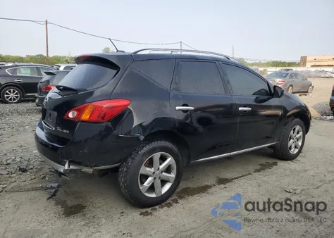 2009 Nissan Murano S z USA, uszkodzony, nr VIN JN8AZ18W99W204237